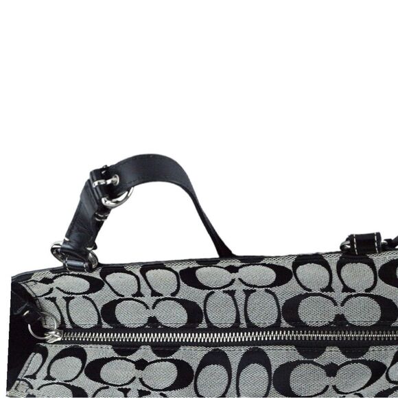 Coach satchel, pleated front design! - Picture 10 of 15